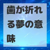 歯が折れる夢のサムネイル