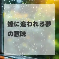蜂に追われる夢のサムネイル