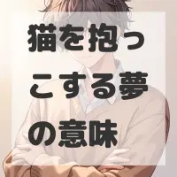 猫を抱っこする夢のサムネイル