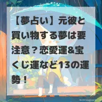 元彼と買い物する夢のサムネイル