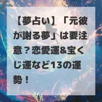 元彼が謝る夢のサムネイル