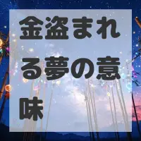 金盗まれる夢のサムネイル