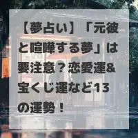 元彼と喧嘩する夢のサムネイル