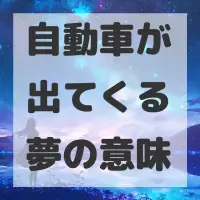 自動車が出てくる夢のサムネイル