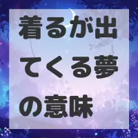 着るが出てくる夢のサムネイル