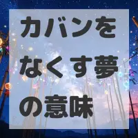 カバンをなくす夢のサムネイル