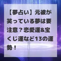 元彼が笑っている夢のサムネイル