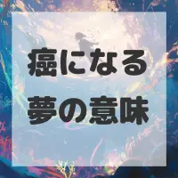 癌になる夢のサムネイル