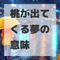 桃が出てくる夢のサムネイル