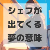 シェフが出てくる夢のサムネイル