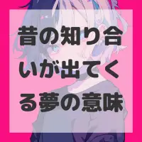 昔の知り合いが出てくる夢のサムネイル