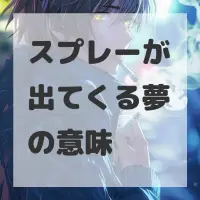 スプレーが出てくる夢のサムネイル
