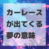 カーレースが出てくる夢のサムネイル