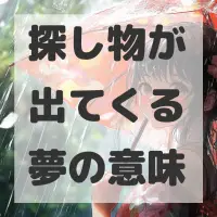 探し物が出てくる夢のサムネイル