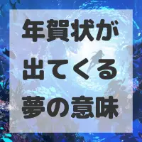 年賀状が出てくる夢のサムネイル
