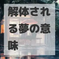解体される夢のサムネイル