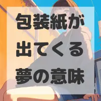 包装紙が出てくる夢のサムネイル
