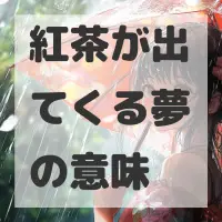 紅茶が出てくる夢のサムネイル