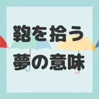 鞄を拾う夢のサムネイル