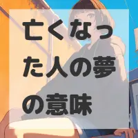 亡くなった人の夢のサムネイル