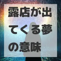 露店が出てくる夢のサムネイル