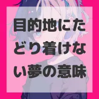 目的地にたどり着けない夢のサムネイル
