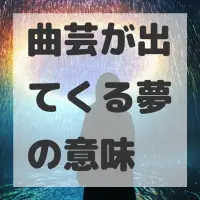 曲芸が出てくる夢のサムネイル