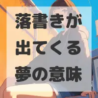 落書きが出てくる夢のサムネイル