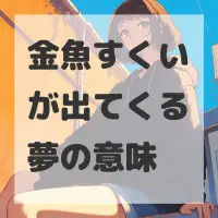 金魚すくいが出てくる夢のサムネイル