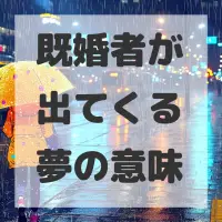 既婚者が出てくる夢のサムネイル