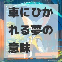 車にひかれる夢のサムネイル