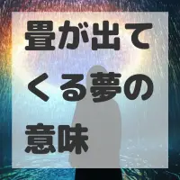 畳が出てくる夢のサムネイル