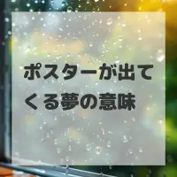 ポスターが出てくる夢のサムネイル