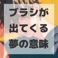 ブラシが出てくる夢のサムネイル