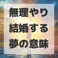 無理やり結婚する夢のサムネイル