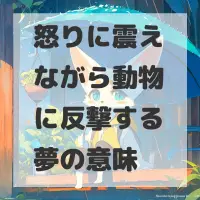 怒りに震えながら動物に反撃する夢のサムネイル