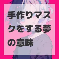 手作りマスクをする夢のサムネイル