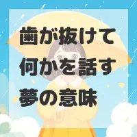 歯が抜けて何かを話す夢のサムネイル