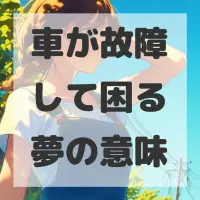 車が故障して困る夢のサムネイル