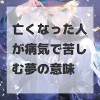 亡くなった人が病気で苦しむ夢のサムネイル
