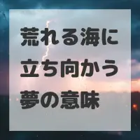 荒れる海に立ち向かう夢のサムネイル