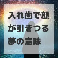 入れ歯で顔が引きつる夢のサムネイル