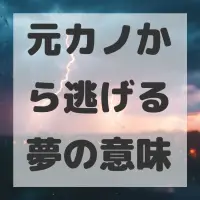 元カノから逃げる夢のサムネイル