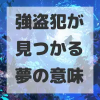 強盗犯が見つかる夢のサムネイル