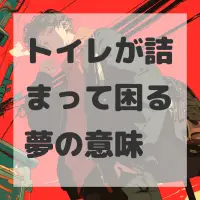 トイレが詰まって困る夢のサムネイル