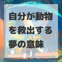 自分が動物を救出する夢のサムネイル