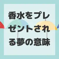 香水をプレゼントされる夢のサムネイル