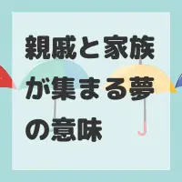 親戚と家族が集まる夢のサムネイル