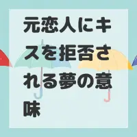 元恋人にキスを拒否される夢のサムネイル