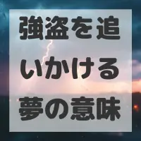 強盗を追いかける夢のサムネイル